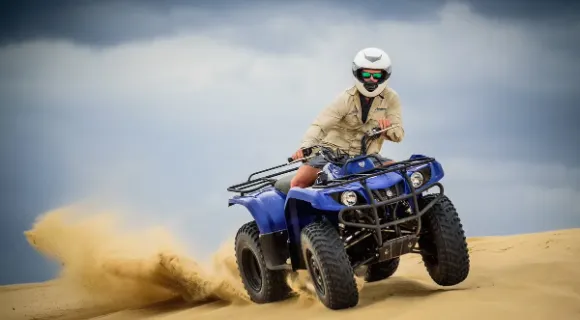 Yamaha Grizzly 350 cc single seater